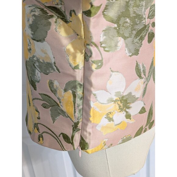 NWT Tuckernuck Pomander Place Lotus Thea Jacquard Floral Puff Sleeve Blouse Sz M - Picture 6 of 11